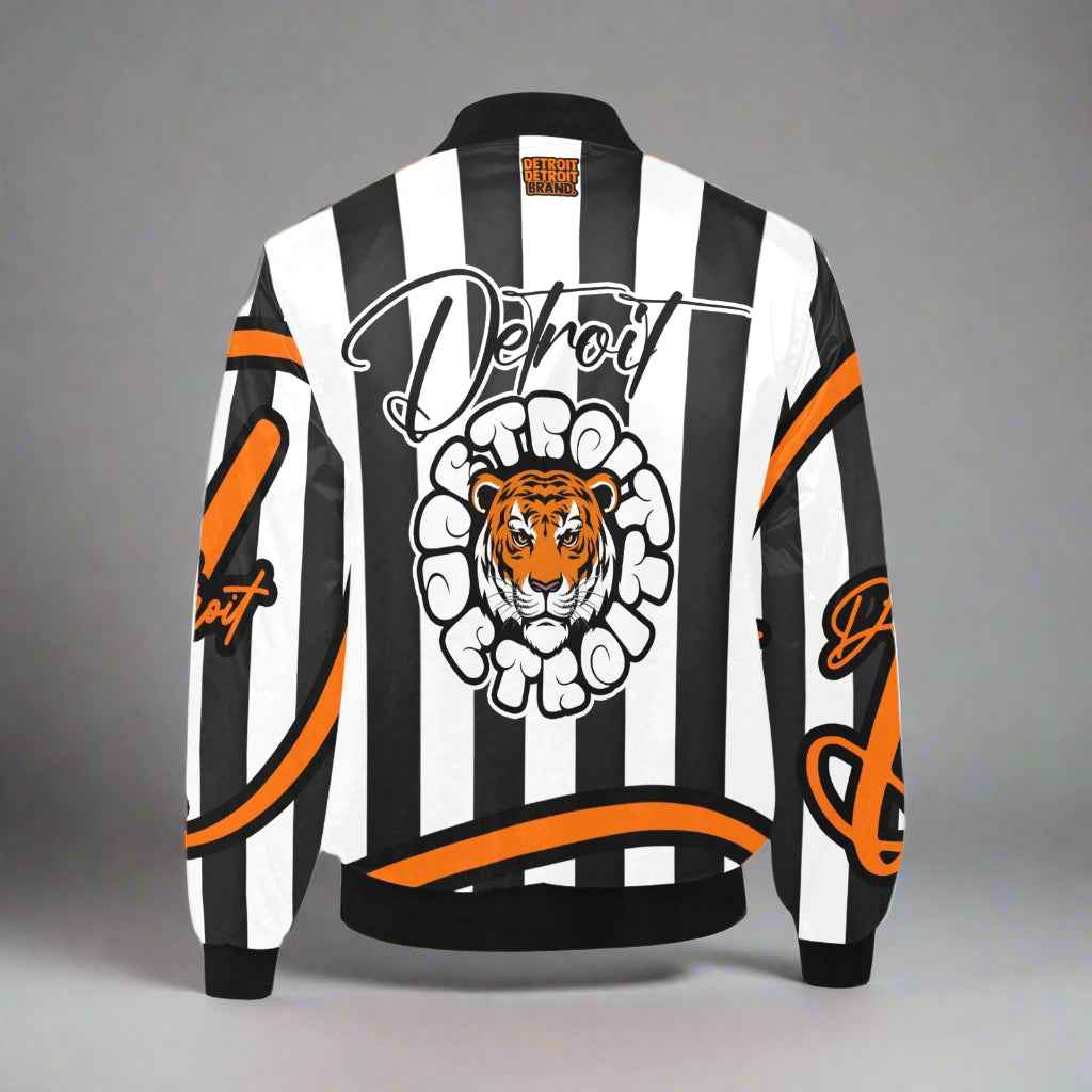 Detroit Detroit Brand Signature Bomber Jacket — Striped Edition