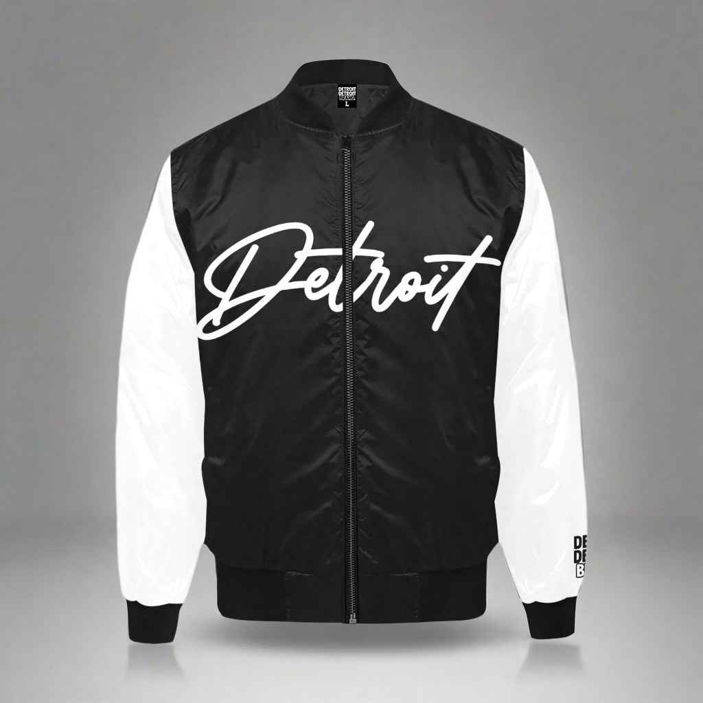 Detroit “Hooded Lion” Signature Bomber Jacket