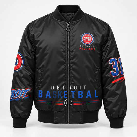 Detroit Basketball Legacy Bomber Jacket