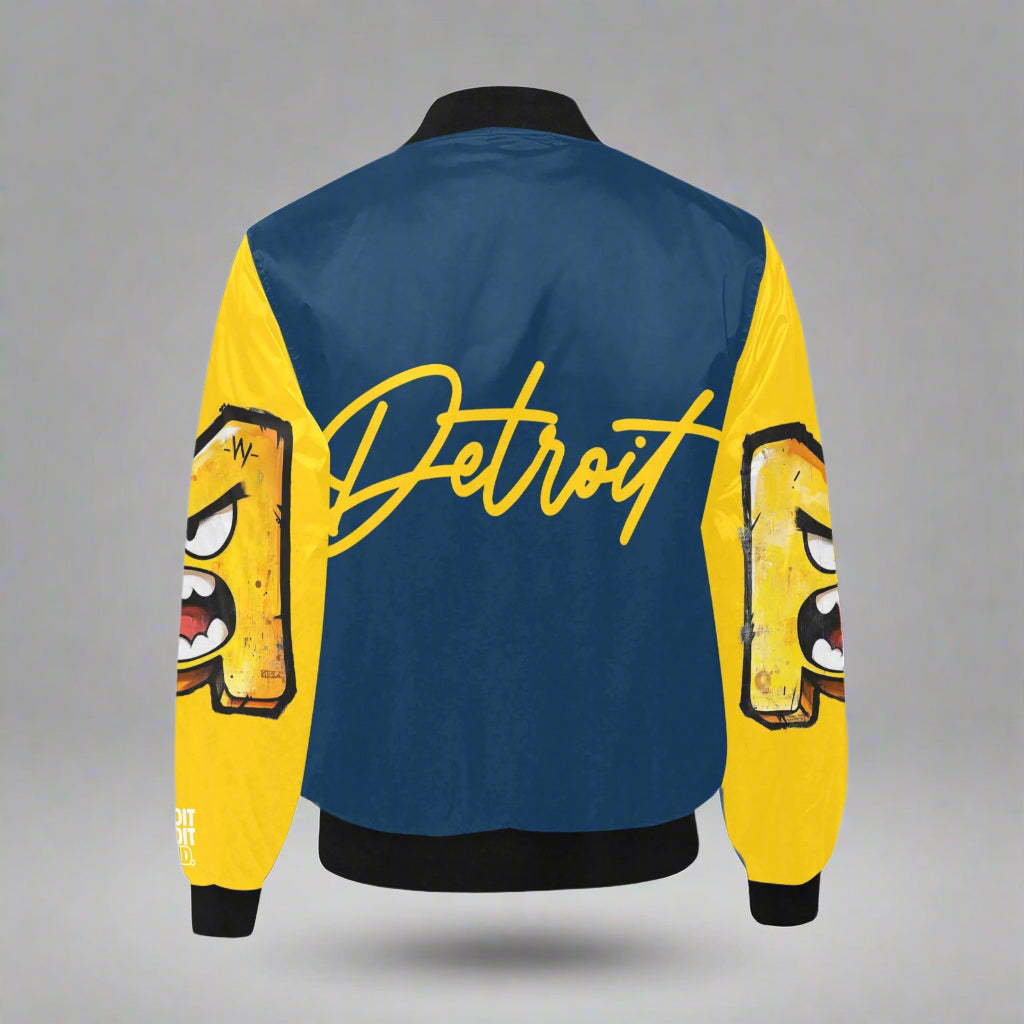 Detroit Angry "M" Bomber Jacket