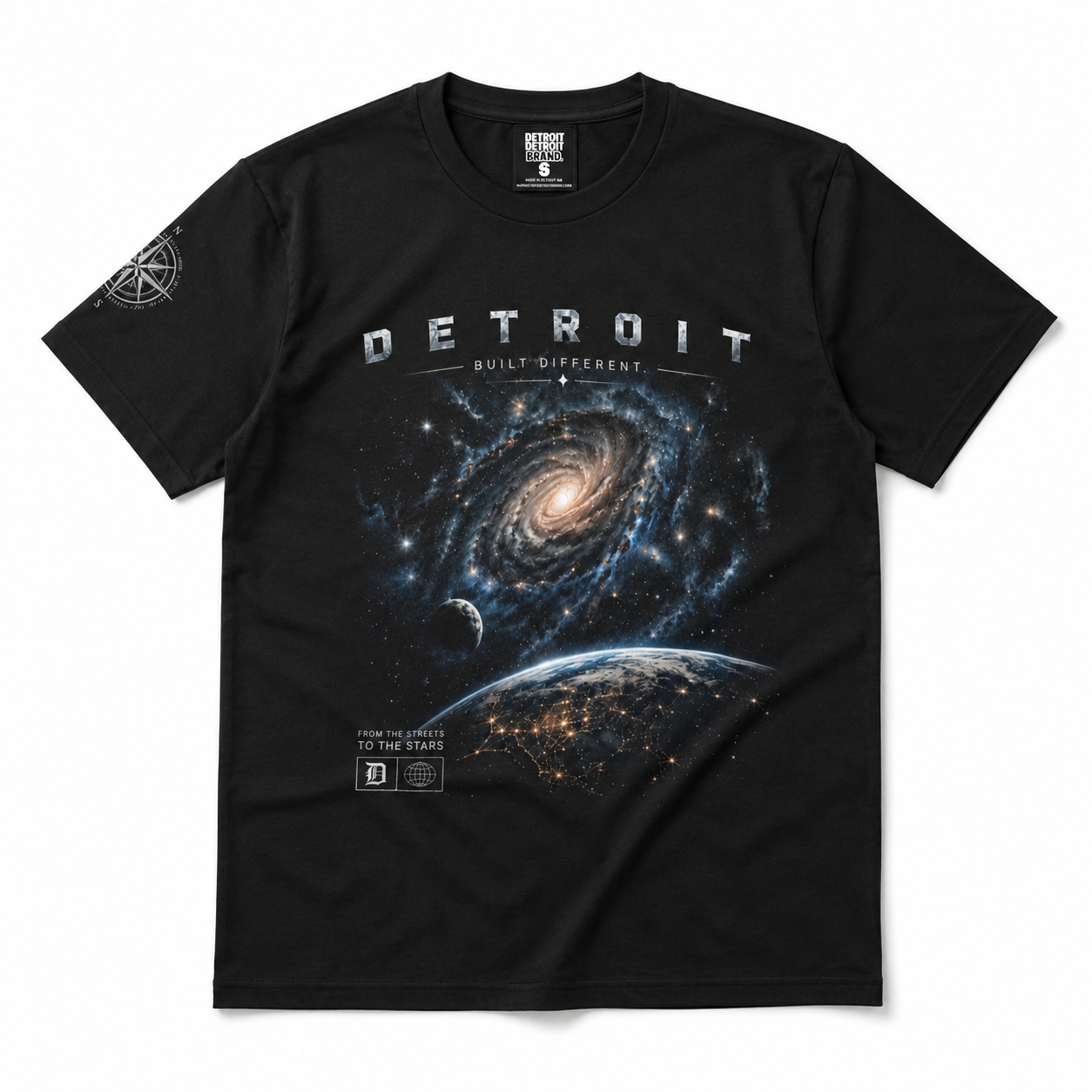 Detroit Beyond Limits Graphic T-Shirt – Black