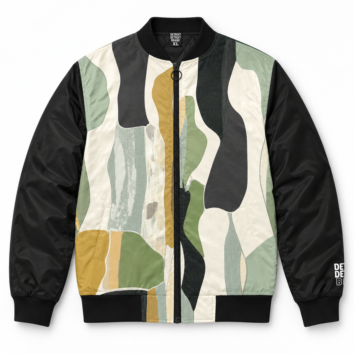 Camo Patchwork Bomber Jacket — All Over Print Edition