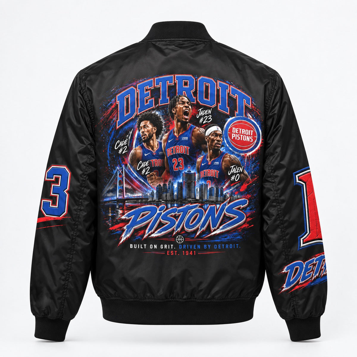 Detroit Basketball Legacy Bomber Jacket