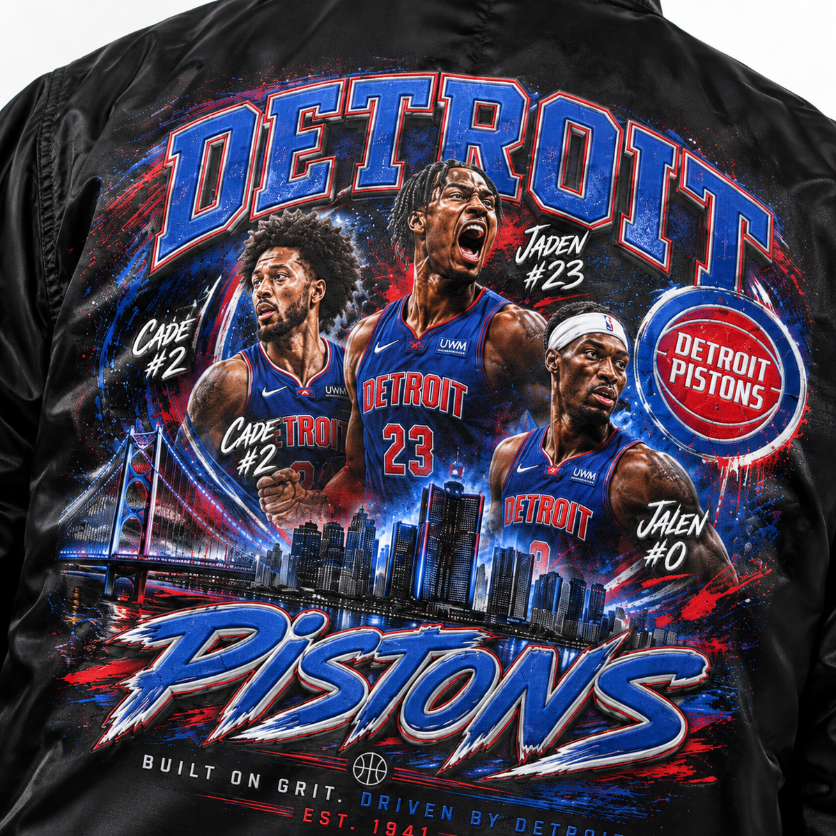 Detroit Basketball Legacy Bomber Jacket