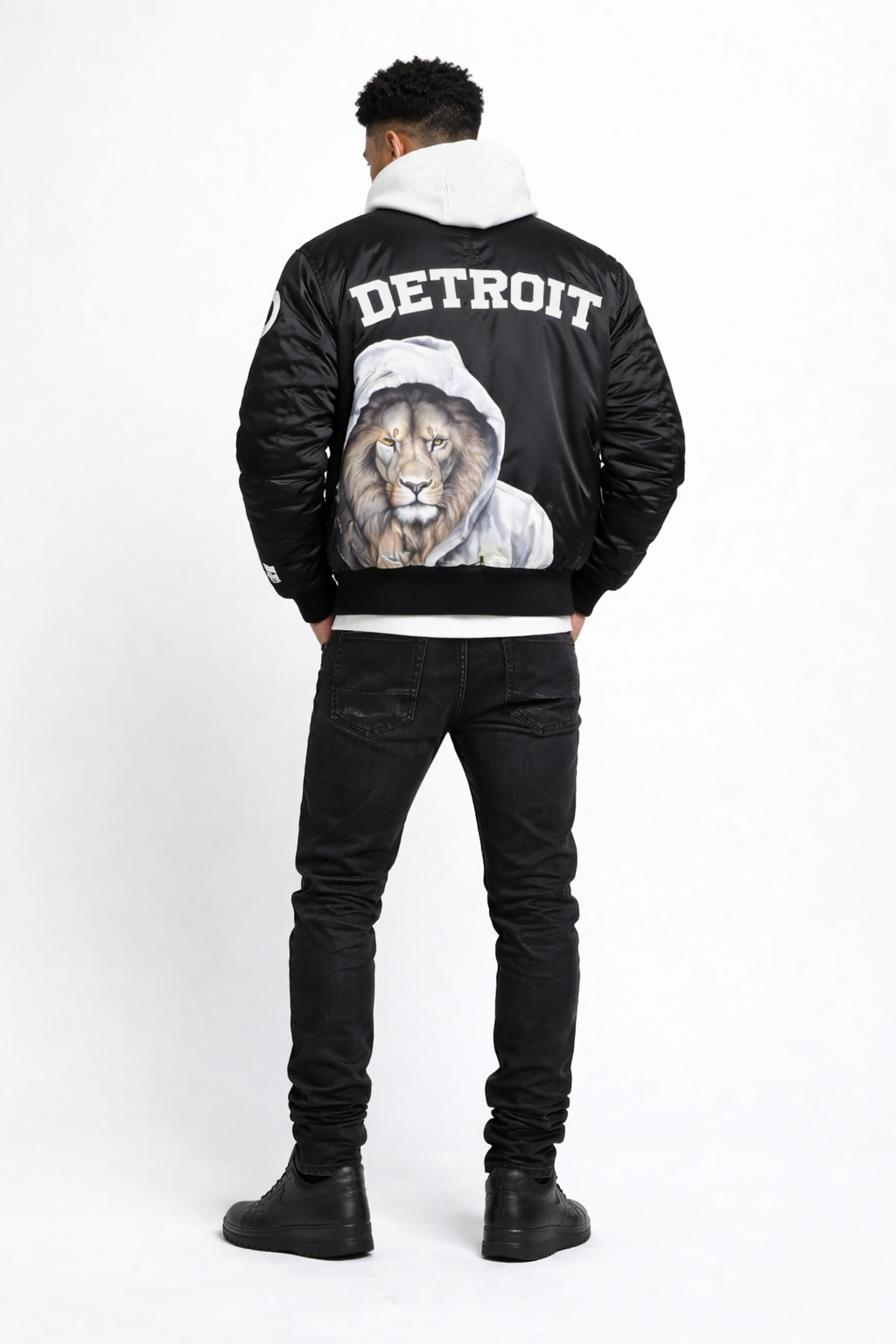 Detroit Lions “The Grit” Bomber Jacket