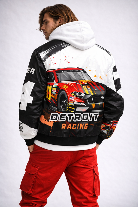 Detroit Racing Bomber Jacket - Speed Machine Edition