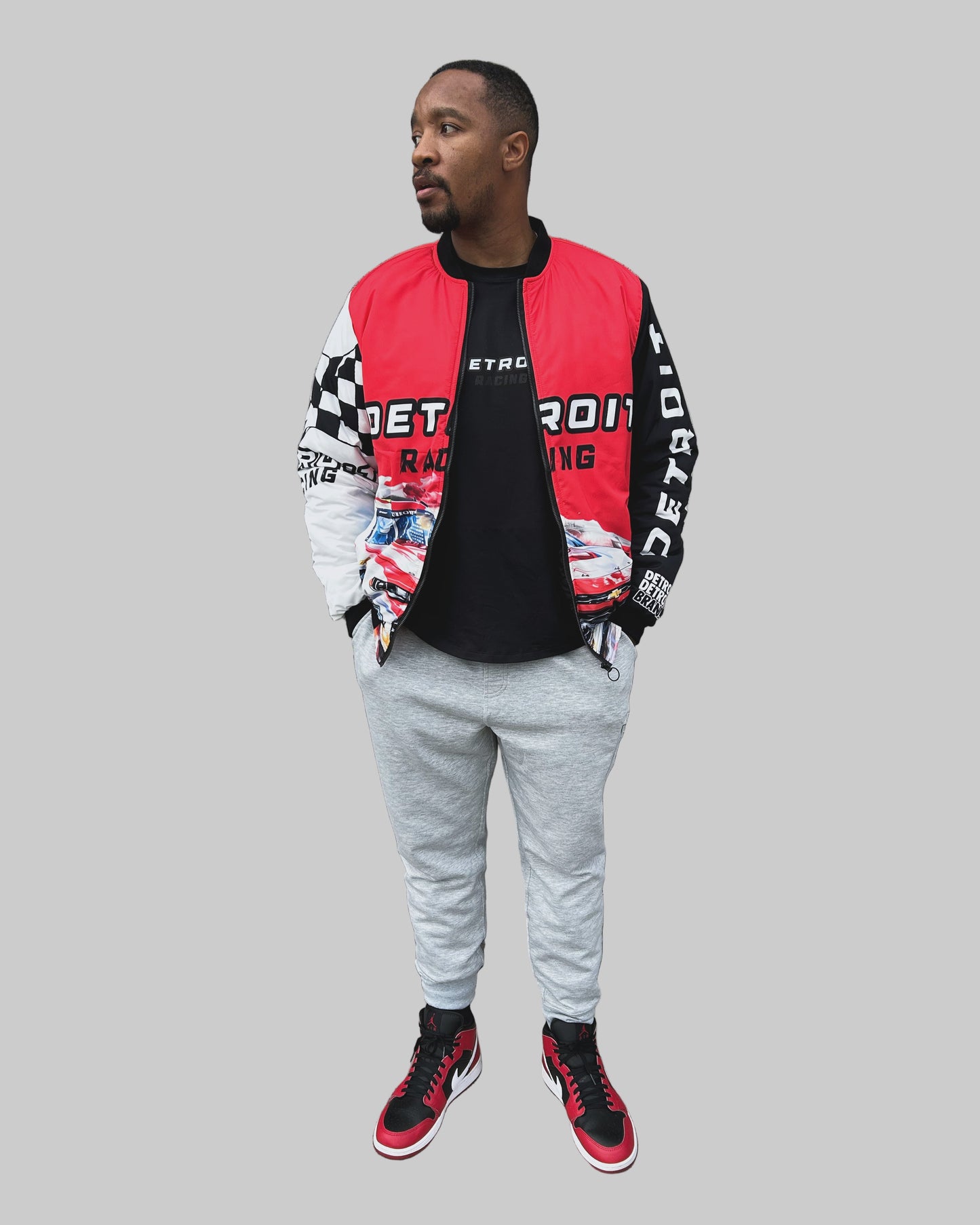 Detroit Racing Bomber Jacket