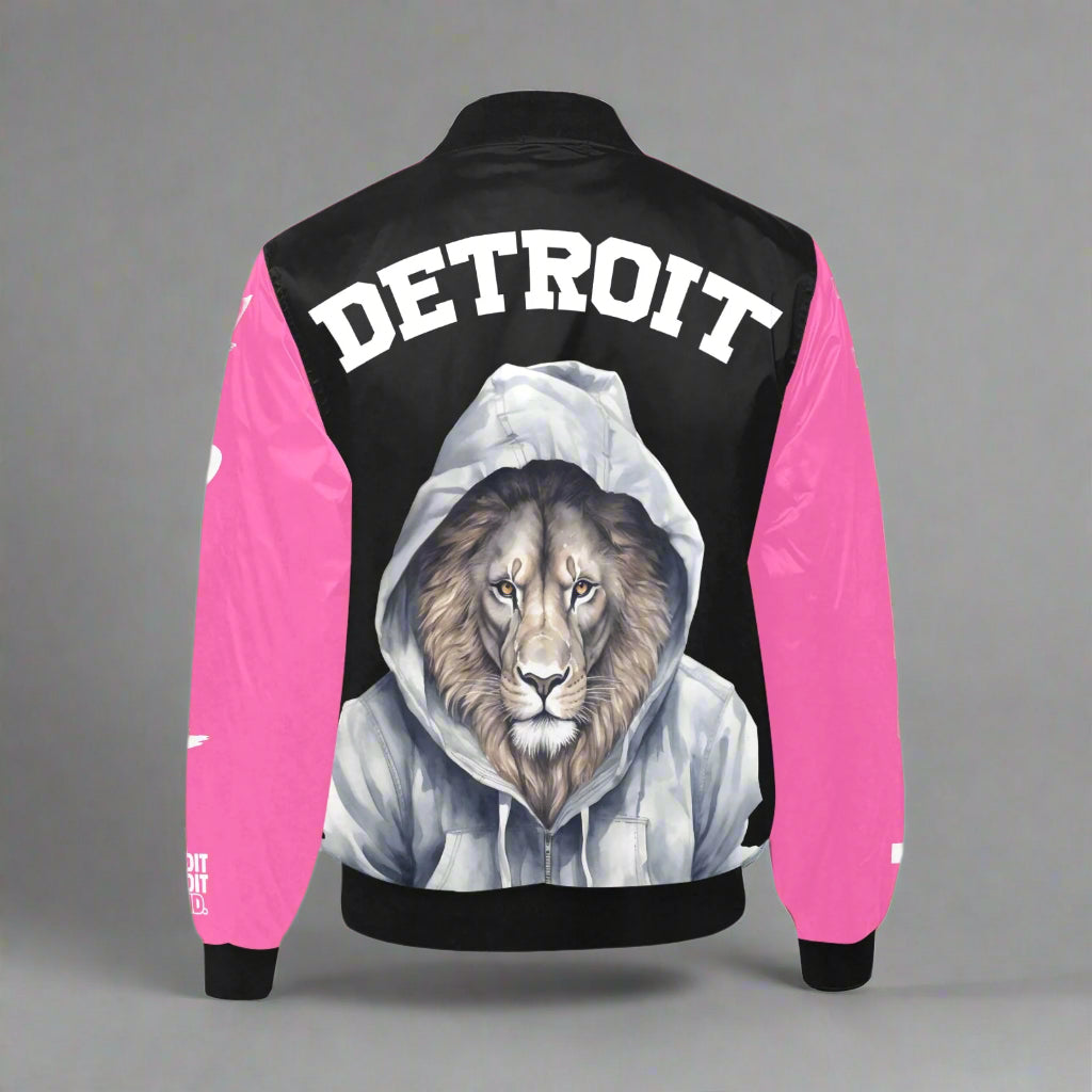 "THE GRIT" Bomber Jacket Pink