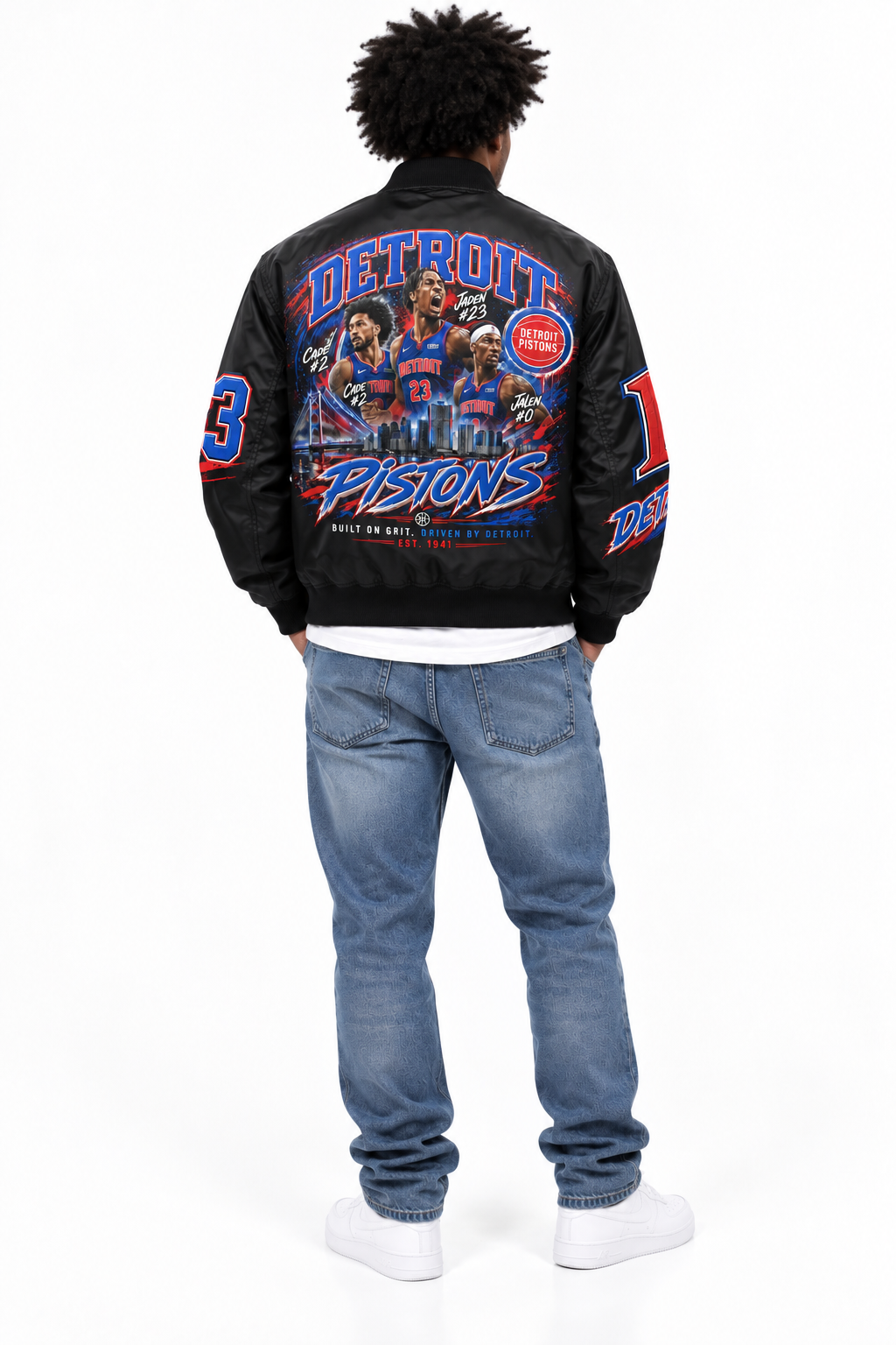 Detroit Basketball Legacy Bomber Jacket
