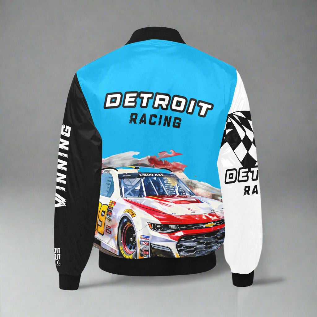 "Detroit Racing Bomber Jacket - Turbocharged